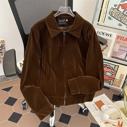 Brown Suede Jacket